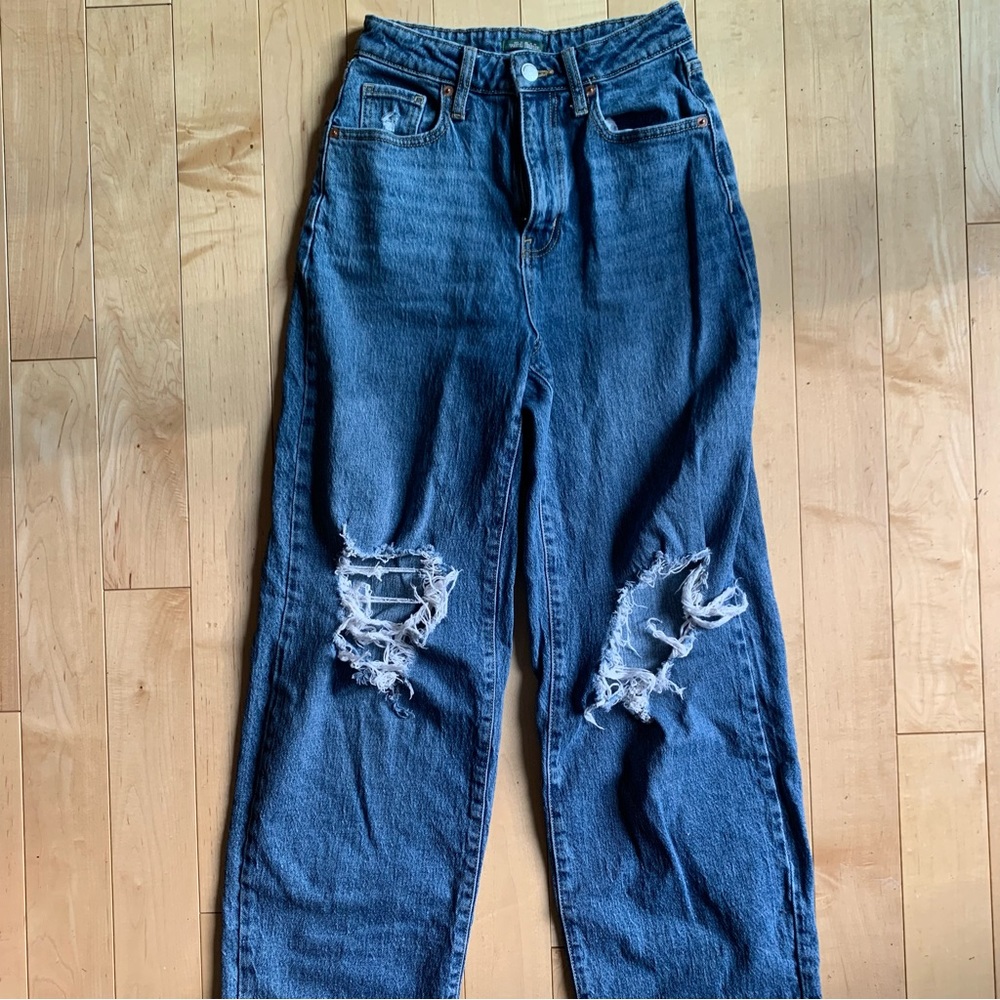 Wild Fable high rise distressed jeans